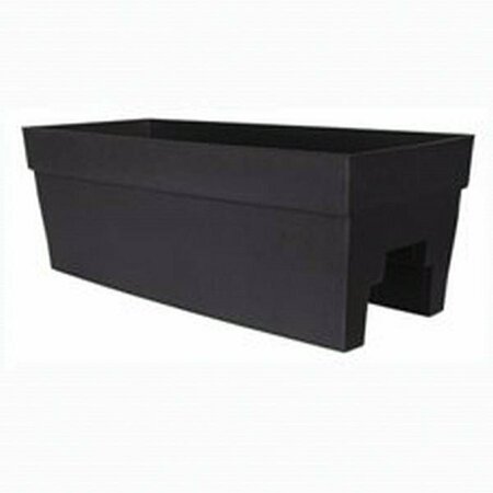 PLASTIQUE DCN Planter 27in Plastic Brown 3527-11